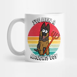 ive been a naughty boy - guard dog Mug